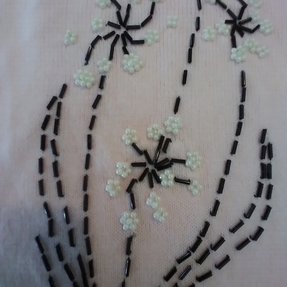 3/$15 Fashion Classics pink sequin sweater - Picture 3 of 7